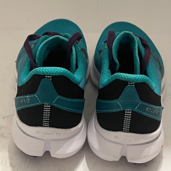 SAUCONY | Women's Kinvara 12 Running Shoes Green Purple Black Size 5 - Picture 4 of 9